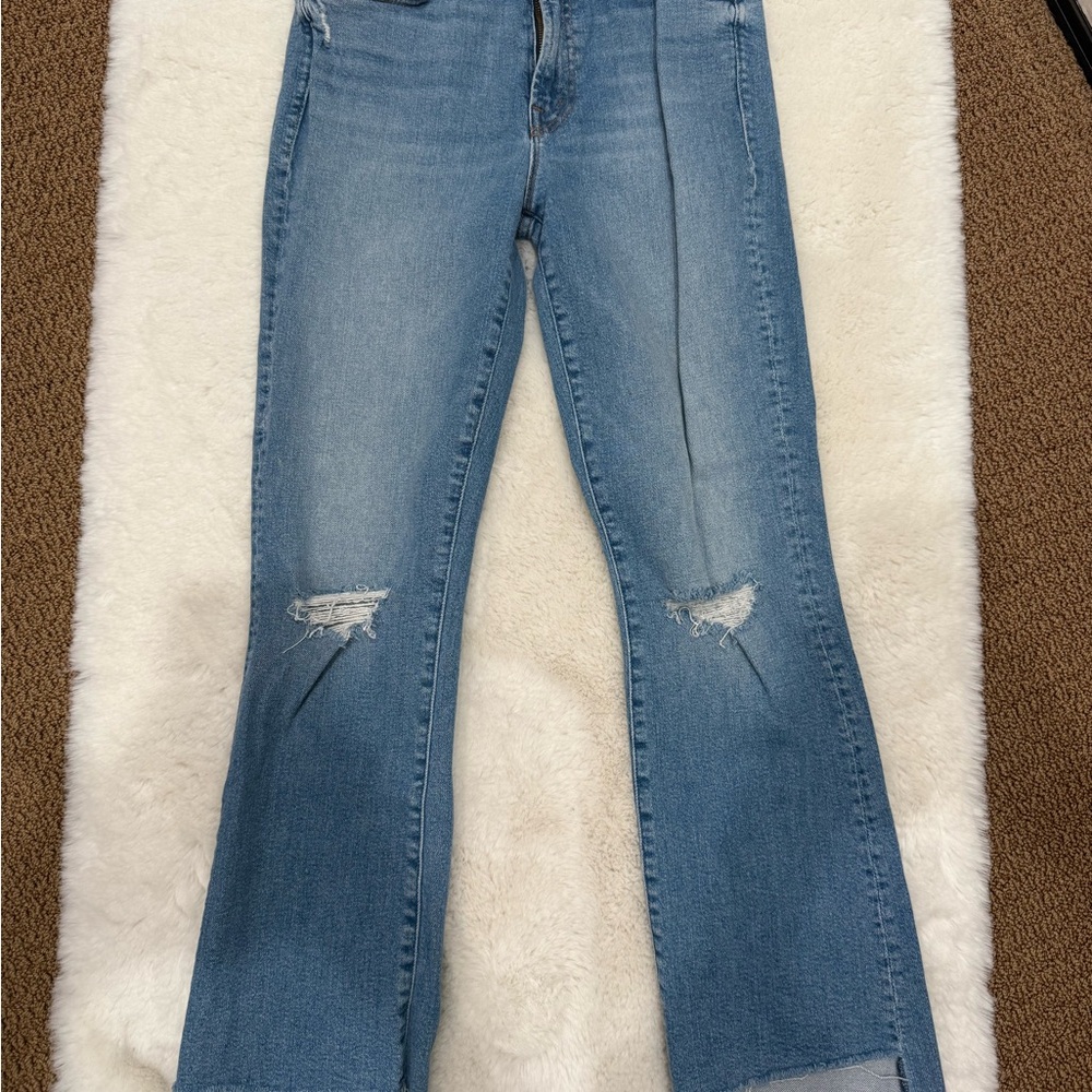 MOTHER Insider crop step fray “Thrilling Shots” 28